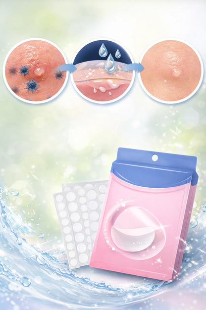 Patch anti-acné invisible – Élimine les boutons en une nuit