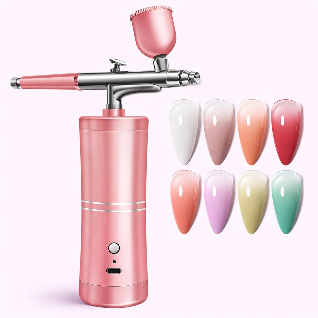 Aérographe ongles professionnel – Nail Art parfait en quelques secondes